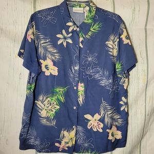 - Liz Claiborne 100% Silk Shirt
